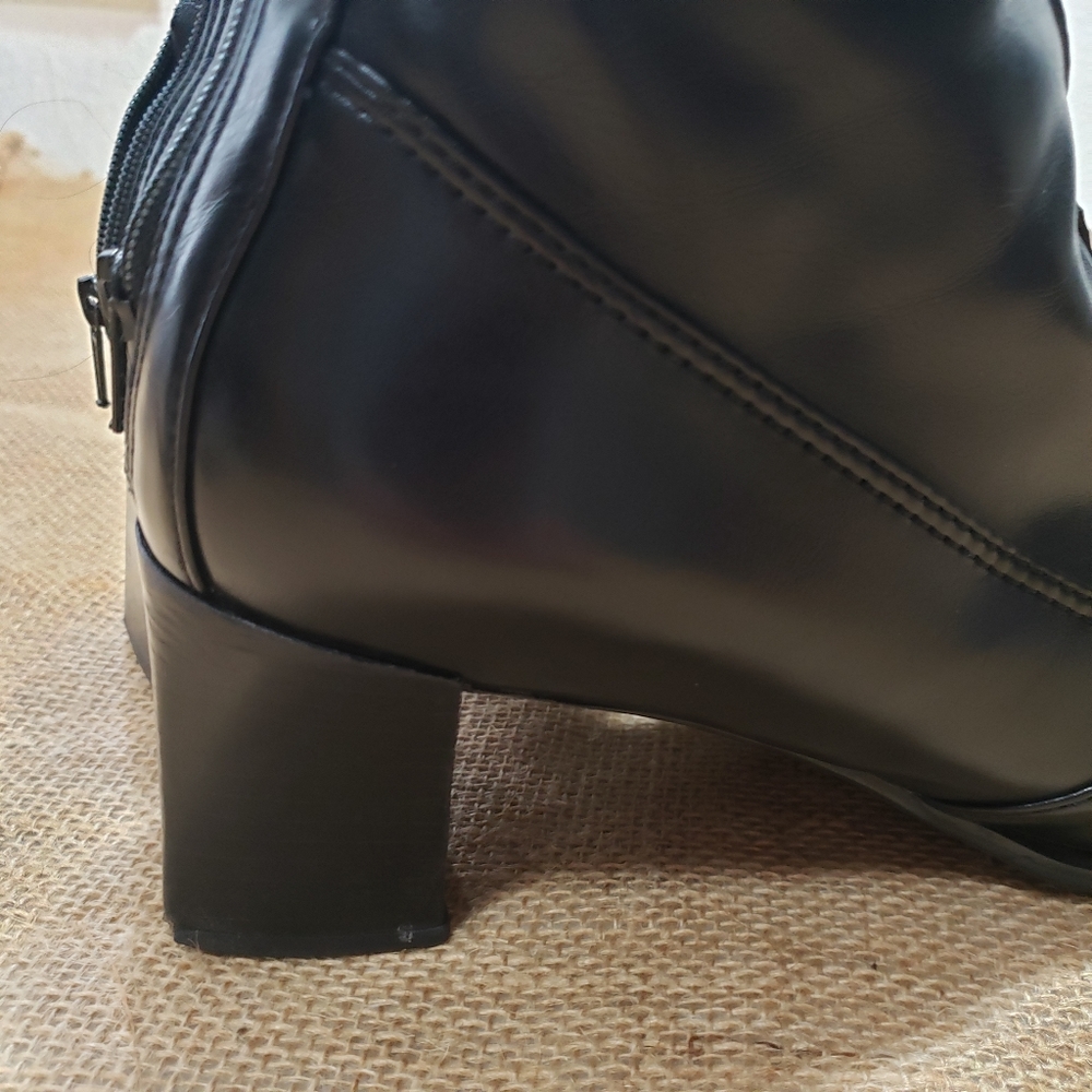 FRANCO SARTO Ankle Boots Square Toe Heel - Picture 7 of 8